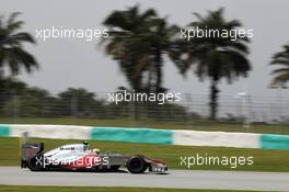 Lewis Hamilton (GBR) McLaren MP4/27. 23.03.2012. Formula 1 World Championship, Rd 2, Malaysian Grand Prix, Sepang, Malaysia, Friday Practice