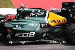 Heikki Kovalainen (FIN) Caterham CT01. 23.03.2012. Formula 1 World Championship, Rd 2, Malaysian Grand Prix, Sepang, Malaysia, Friday Practice