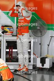 Paul di Resta (GBR) Sahara Force India F1. 23.03.2012. Formula 1 World Championship, Rd 2, Malaysian Grand Prix, Sepang, Malaysia, Friday Practice