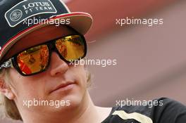 Kimi Raikkonen (FIN) Lotus F1 Team. 23.03.2012. Formula 1 World Championship, Rd 2, Malaysian Grand Prix, Sepang, Malaysia, Friday