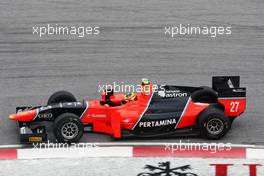 Rio Haryanto (IDN) Carlin. 23.03.2012. Formula 1 World Championship, Rd 2, Malaysian Grand Prix, Sepang, Malaysia, Friday Practice