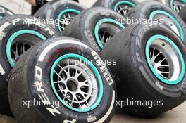 Pirelli tyres. 23.03.2012. Formula 1 World Championship, Rd 2, Malaysian Grand Prix, Sepang, Malaysia, Friday
