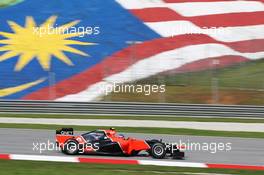Charles Pic (FRA) Marussia F1 Team MR01. 23.03.2012. Formula 1 World Championship, Rd 2, Malaysian Grand Prix, Sepang, Malaysia, Friday Practice