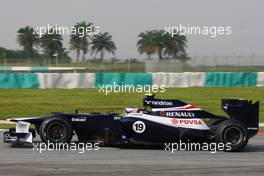 Valtteri Bottas (FIN) Williams FW34 Third Driver. 23.03.2012. Formula 1 World Championship, Rd 2, Malaysian Grand Prix, Sepang, Malaysia, Friday Practice