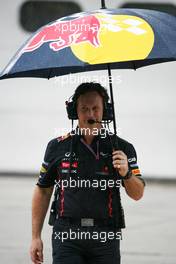 Christian Horner (GBR), Red Bull Racing, Sporting Director  25.03.2012. Formula 1 World Championship, Rd 2, Malaysian Grand Prix, Sepang, Malaysia, Sunday Pre-Race Grid