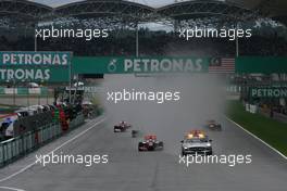 Safety car, Lewis Hamilton (GBR), McLaren Mercedes  25.03.2012. Formula 1 World Championship, Rd 2, Malaysian Grand Prix, Sepang, Malaysia, Sunday Race