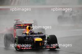 Sebastian Vettel (GER) Red Bull Racing RB8. 25.03.2012. Formula 1 World Championship, Rd 2, Malaysian Grand Prix, Sepang, Malaysia, Sunday Race