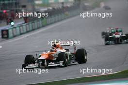 Nico Hulkenberg (GER), Sahara Force India Formula One Team  25.03.2012. Formula 1 World Championship, Rd 2, Malaysian Grand Prix, Sepang, Malaysia, Sunday Race