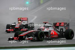 Jenson Button (GBR), McLaren Mercedes  25.03.2012. Formula 1 World Championship, Rd 2, Malaysian Grand Prix, Sepang, Malaysia, Sunday Race