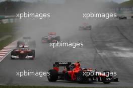 Charles Pic (FRA), Marussia F1 Team  25.03.2012. Formula 1 World Championship, Rd 2, Malaysian Grand Prix, Sepang, Malaysia, Sunday Race