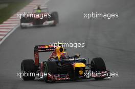 Mark Webber (AUS), Red Bull Racing leads Felipe Massa (BRA), Scuderia Ferrari  25.03.2012. Formula 1 World Championship, Rd 2, Malaysian Grand Prix, Sepang, Malaysia, Sunday Race