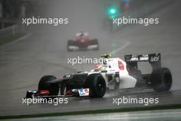 Sergio Perez (MEX), Sauber F1 Team  25.03.2012. Formula 1 World Championship, Rd 2, Malaysian Grand Prix, Sepang, Malaysia, Sunday Race