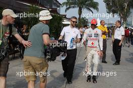 Lewis Hamilton (GBR) McLaren. 24.03.2012. Formula 1 World Championship, Rd 2, Malaysian Grand Prix, Sepang, Malaysia, Saturday Qualifying