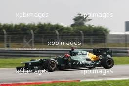 Heikki Kovalainen (FIN) Caterham CT01. 24.03.2012. Formula 1 World Championship, Rd 2, Malaysian Grand Prix, Sepang, Malaysia, Saturday Qualifying