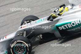 Nico Rosberg (GER) Mercedes AMG F1 W03. 24.03.2012. Formula 1 World Championship, Rd 2, Malaysian Grand Prix, Sepang, Malaysia, Saturday Practice
