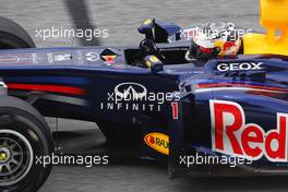 Sebastian Vettel (GER) Red Bull Racing RB8. 24.03.2012. Formula 1 World Championship, Rd 2, Malaysian Grand Prix, Sepang, Malaysia, Saturday Qualifying