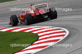 Fernando Alonso (ESP) Ferrari F2012. 24.03.2012. Formula 1 World Championship, Rd 2, Malaysian Grand Prix, Sepang, Malaysia, Saturday Practice