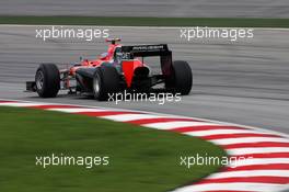 Timo Glock (GER) Marussia F1 Team MR01. 24.03.2012. Formula 1 World Championship, Rd 2, Malaysian Grand Prix, Sepang, Malaysia, Saturday Practice