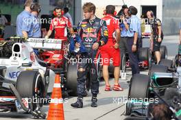 Sebastian Vettel (GER), Red Bull Racing  24.03.2012. Formula 1 World Championship, Rd 2, Malaysian Grand Prix, Sepang, Malaysia, Saturday Qualifying
