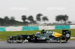Vitaly Petrov (RUS) Caterham CT01. 24.03.2012. Formula 1 World Championship, Rd 2, Malaysian Grand Prix, Sepang, Malaysia, Saturday Practice