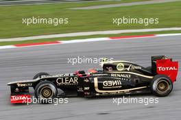 Romain Grosjean (FRA) Lotus F1 E20. 24.03.2012. Formula 1 World Championship, Rd 2, Malaysian Grand Prix, Sepang, Malaysia, Saturday Qualifying