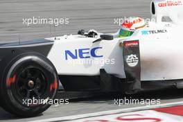 Sergio Perez (MEX) Sauber C31. 24.03.2012. Formula 1 World Championship, Rd 2, Malaysian Grand Prix, Sepang, Malaysia, Saturday Qualifying