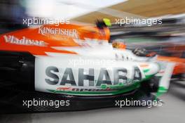 Nico Hulkenberg (GER) Sahara Force India F1 VJM05. 24.03.2012. Formula 1 World Championship, Rd 2, Malaysian Grand Prix, Sepang, Malaysia, Saturday Qualifying