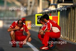 Scuderia Ferrari mechanics 24.03.2012. Formula 1 World Championship, Rd 2, Malaysian Grand Prix, Sepang, Malaysia, Saturday