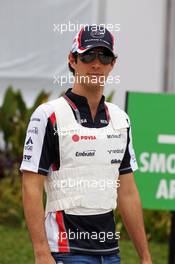 Bruno Senna (BRA) Williams. 25.03.2012. Formula 1 World Championship, Rd 2, Malaysian Grand Prix, Sepang, Malaysia, Sunday