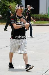Kimi Raikkonen (FIN) Lotus F1 Team. 25.03.2012. Formula 1 World Championship, Rd 2, Malaysian Grand Prix, Sepang, Malaysia, Sunday