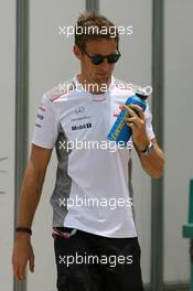 Jenson Button (GBR) McLaren. 25.03.2012. Formula 1 World Championship, Rd 2, Malaysian Grand Prix, Sepang, Malaysia, Sunday