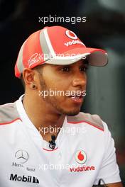 Lewis Hamilton (GBR) McLaren. 22.03.2012. Formula 1 World Championship, Rd 2, Malaysian Grand Prix, Sepang, Malaysia, Thursday