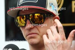 Kimi Raikkonen (FIN) Lotus F1 Team. 22.03.2012. Formula 1 World Championship, Rd 2, Malaysian Grand Prix, Sepang, Malaysia, Thursday
