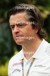 Andy Stevenson (GBR) Sahara Force India F1 Team Manager. 22.03.2012. Formula 1 World Championship, Rd 2, Malaysian Grand Prix, Sepang, Malaysia, Thursday