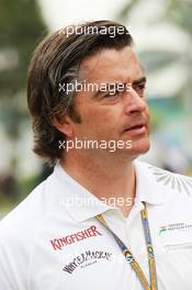 Andy Stevenson (GBR) Sahara Force India F1 Team Manager. 22.03.2012. Formula 1 World Championship, Rd 2, Malaysian Grand Prix, Sepang, Malaysia, Thursday
