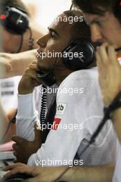 Lewis Hamilton (GBR) McLaren. 21.09.2012.Formula 1 World Championship, Rd 14, Singapore Grand Prix, Singapore, Singapore, Practice Day