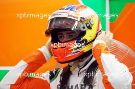 Paul di Resta (GBR) Sahara Force India F1. 21.09.2012.Formula 1 World Championship, Rd 14, Singapore Grand Prix, Singapore, Singapore, Practice Day