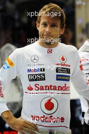 Jenson Button (GBR) McLaren. 21.09.2012.Formula 1 World Championship, Rd 14, Singapore Grand Prix, Singapore, Singapore, Practice Day