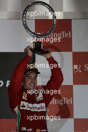 3rd place Fernando Alonso (ESP), Scuderia Ferrari  23.09.2012. Formula 1 World Championship, Rd 14, Singapore Grand Prix, Singapore, Singapore, Race Day