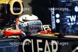 Kimi Raikkonen (FIN) Lotus F1 E20.