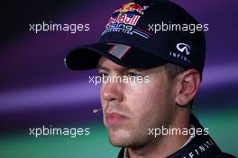 Sebastian Vettel (GER), Red Bull Racing  22.09.2012. Formula 1 World Championship, Rd 14, Singapore Grand Prix, Singapore, Singapore, Qualifying Day