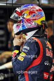 Mark Webber (AUS) Red Bull Racing. 22.09.2012. Formula 1 World Championship, Rd 14, Singapore Grand Prix, Singapore, Singapore, Qualifying Day