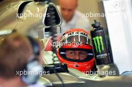 Michael Schumacher (GER) Mercedes AMG F1 W03.