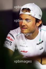 Nico Rosberg (GER) Mercedes AMG F1. 22.09.2012. Formula 1 World Championship, Rd 14, Singapore Grand Prix, Singapore, Singapore, Qualifying Day