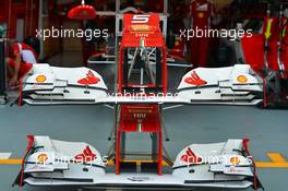 Ferrari F2012 front wings. 20.09.2012. Formula 1 World Championship, Rd 14, Singapore Grand Prix, Singapore, Singapore, Preparation Day