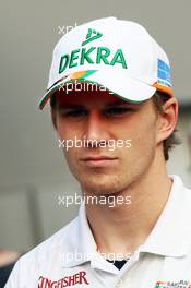 Nico Hulkenberg (GER) Sahara Force India F1. 20.09.2012. Formula 1 World Championship, Rd 14, Singapore Grand Prix, Singapore, Singapore, Preparation Day