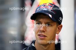 Sebastian Vettel (GER) Red Bull Racing. 20.09.2012. Formula 1 World Championship, Rd 14, Singapore Grand Prix, Singapore, Singapore, Preparation Day