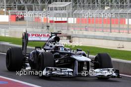 Valtteri Bottas (FIN) Williams FW34 Third Driver. 12.07.2012. Formula One Young Drivers Test, Day 1, Silverstone, England.