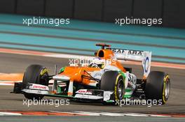 Paul di Resta (GBR) Sahara Force India VJM05. 02.11.2012. Formula 1 World Championship, Rd 18, Abu Dhabi Grand Prix, Yas Marina Circuit, Abu Dhabi, Practice Day.