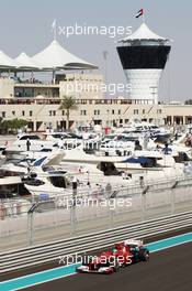 Fernando Alonso (ESP) Ferrari F2012. 02.11.2012. Formula 1 World Championship, Rd 18, Abu Dhabi Grand Prix, Yas Marina Circuit, Abu Dhabi, Practice Day.